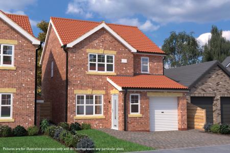 3 bedroom Detached house for sale in Plot 25 - The Wordsworth, Kings Grove, Grimsby, DN32