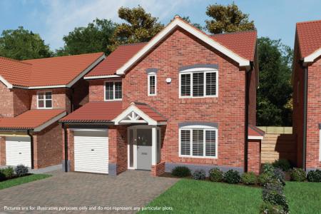 4 bedroom Detached house for sale in PLOT 70 - The Kingston, Kings Grove, Grimsby, DN32
