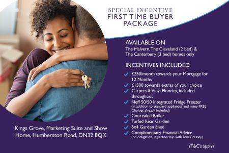 2 bedroom Semi-detached house for sale in Plot 49 The Malvern, Kings Grove, Grimsby, DN32