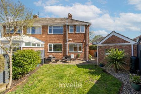 3 bedroom Semi-detached house for sale in Brookfield Road, Scartho, Grimsby, DN33