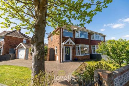 3 bedroom Semi-detached house for sale in Brookfield Road, Scartho, Grimsby, DN33