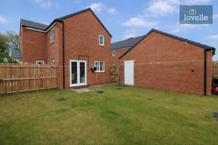 3 bedroom Detached house for sale in Magna Carta Mews, Louth, LN11