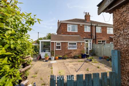 3 bedroom Semi-detached house for sale in Crowland Avenue, Grimsby, DN34
