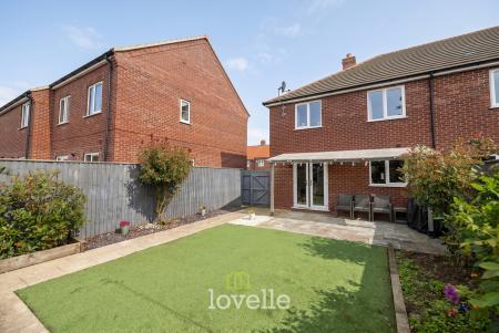 3 bedroom Semi-detached house for sale in Gervase Holles Way, Grimsby, DN33