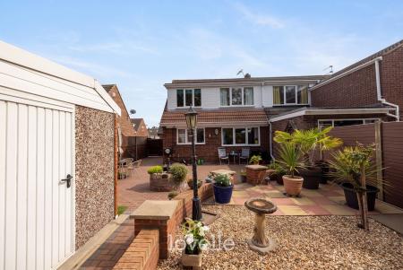 2 bedroom Semi-detached house for sale in St. Crispin Close, North Killingholme, DN40