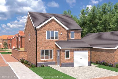 3 bedroom Detached house for sale in Plot 38, Kings Grove, Grimsby, DN32 8QN