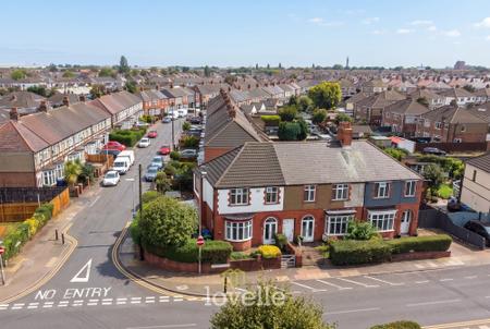 3 bedroom Semi-detached house for sale in Cross Coates Road, Grimsby, DN34