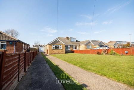 3 bedroom Semi-detached bungalow for sale in Swaby Drive, Cleethorpes, DN35