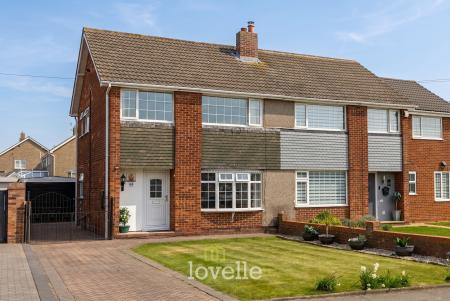3 bedroom Semi-detached house for sale in Ashby Road, Cleethorpes, DN35