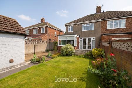 3 bedroom Semi-detached house for sale in Queen Mary Avenue, Cleethorpes, DN35