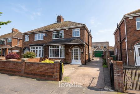 3 bedroom Semi-detached house for sale in Queen Mary Avenue, Cleethorpes, DN35