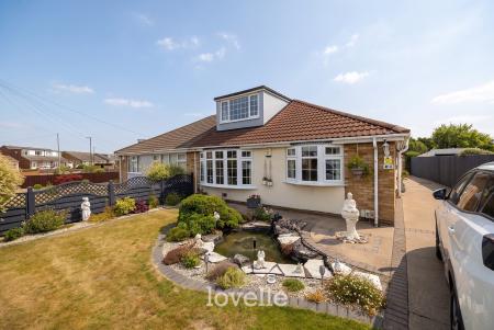 3 bedroom Semi-detached bungalow for sale in Swaby Drive, Cleethorpes, DN35