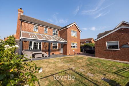 4 bedroom Detached house for sale in Joseph Ogle Close, New Waltham, DN36
