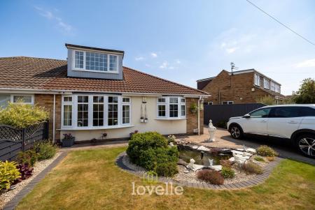 3 bedroom Semi-detached bungalow for sale in Swaby Drive, Cleethorpes, DN35