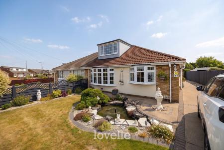 3 bedroom Semi-detached bungalow for sale in Swaby Drive, Cleethorpes, DN35