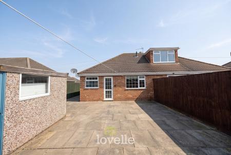 2 bedroom Semi-detached bungalow for sale in St. Christophers Road, Humberston, DN36