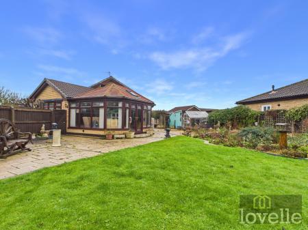 3 bedroom Detached bungalow for sale in Sharmans Close, Sutton on Sea, LN12