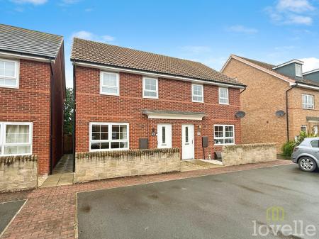 3 bedroom Semi-detached house for sale in Brutus Court, North Hykeham, LN6
