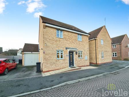 3 bedroom Detached house for sale in Octavian Crescent, North Hykeham, LN6