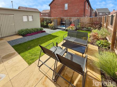 3 bedroom End of terrace house for sale in Fuchsia Way, Witham St. Hughs, LN6