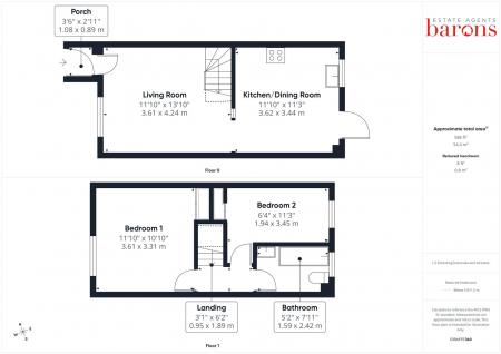 2 bedroom End of terrace house for sale in Aghemund Close, Chineham