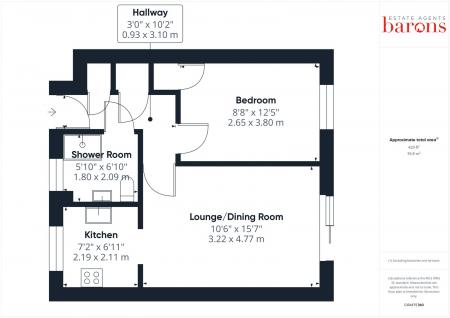 1 bedroom Terraced bungalow for sale in Kendal Gardens, Basingstoke
