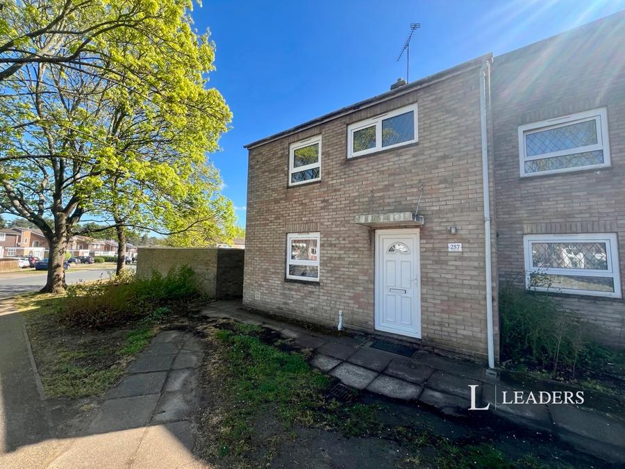 semi detached to rent - 257 St. Johns Way, Thetford, Norfolk, IP24 - Property View 1