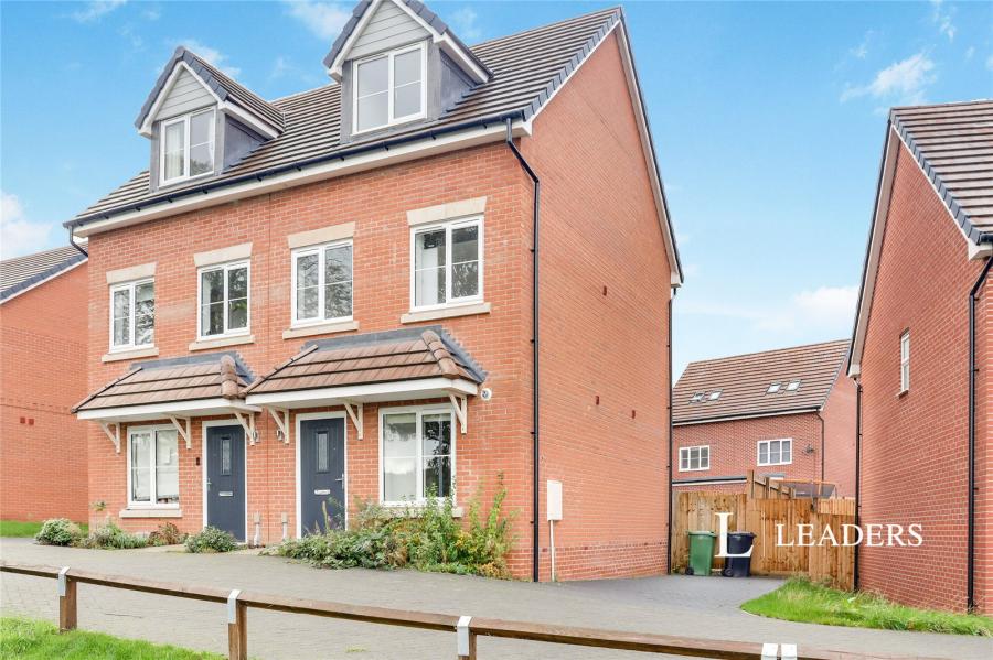 3 bedroom semi detached to rent - Brick Kiln Road, Sileby, Loughborough, LE12 - Property View 1