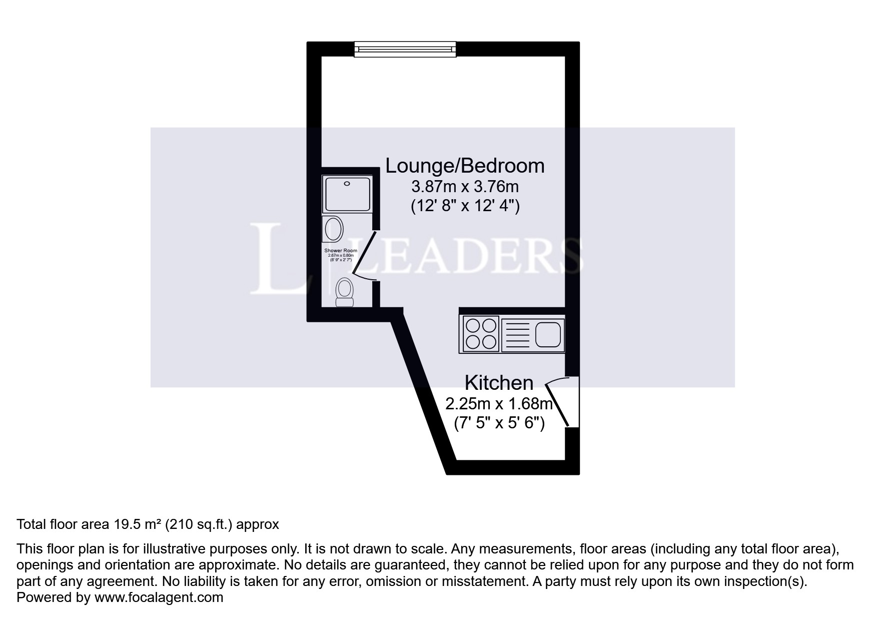 1 bedroom studio to rent - St. Stephens Road, Norwich, NR1 - Property View 1