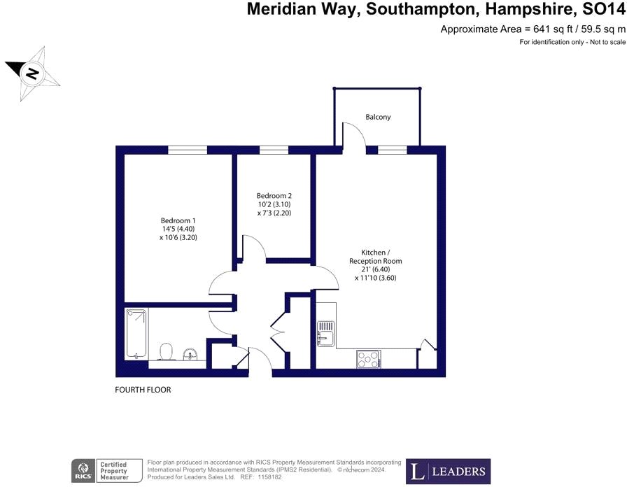 2 bedroom apartment to rent - Granada House, Meridian Way, Southampton, SO14 - Property View 3