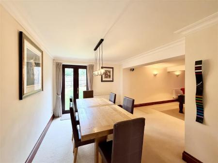DINING ROOM/GAMES/CINEMA ROOM