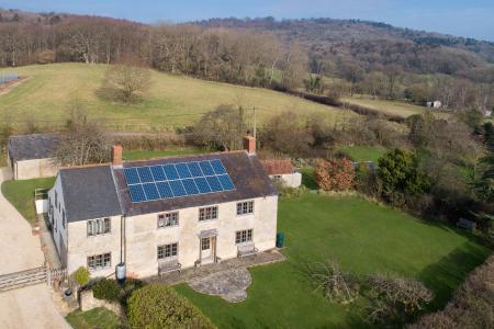 Aerial Front Elevation