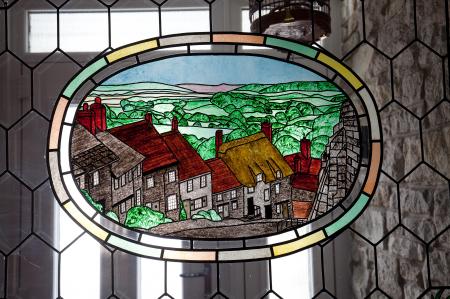 Gold Hill_Glass Window