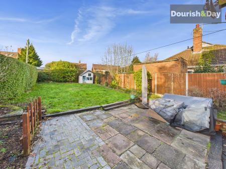 Rear Garden & Patio Area
