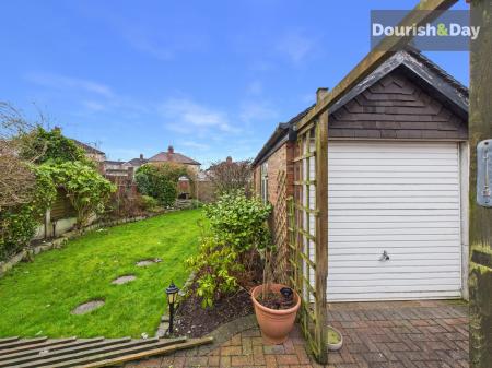 Rear Garden & Garage