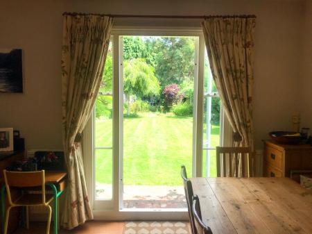 Kitchen view to garden