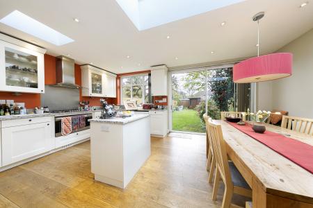 Kitchen Diner view to garden
