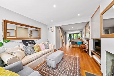 Reception Room view to Dining Room