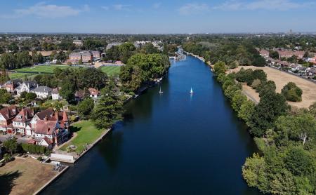 River Thames Drone