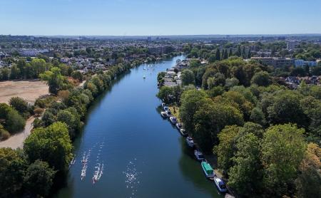River Thames Drone