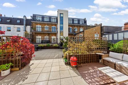 Private Terrace To Communal Terrace