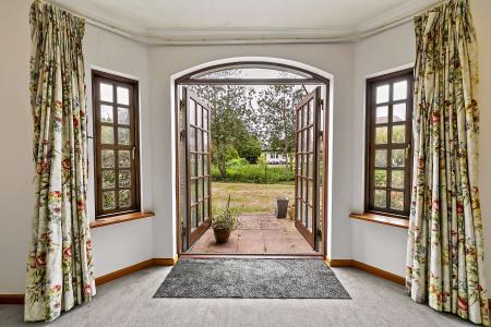 French Doors to Private Patio