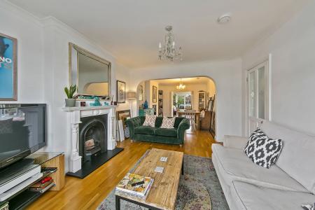 Front Reception Room to Rear Reception Room