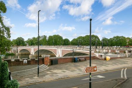 Views of Hampton Court Bridge
