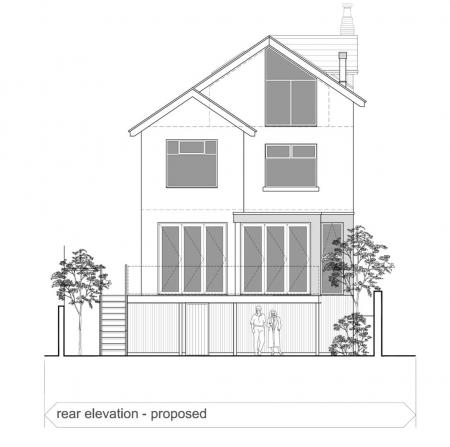 Proposed Rear Elevation