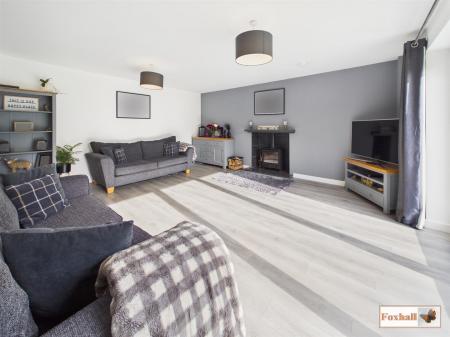 Living Area/Kitchen/Dining Area