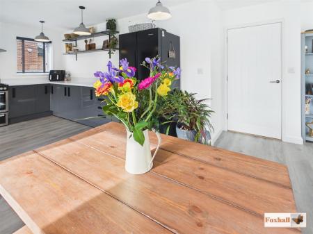 Living Area/Kitchen/Dining Area