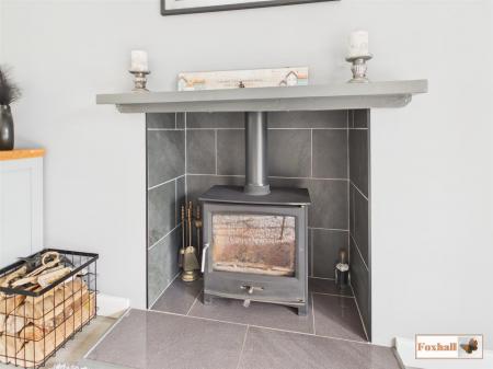 Living Area/Kitchen/Dining Area