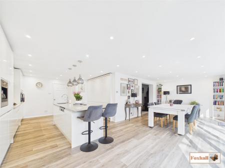 Kitchen / Dining/Living Area