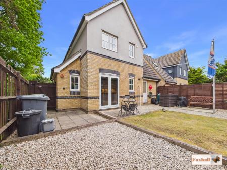Rear Garden and Integral Garage